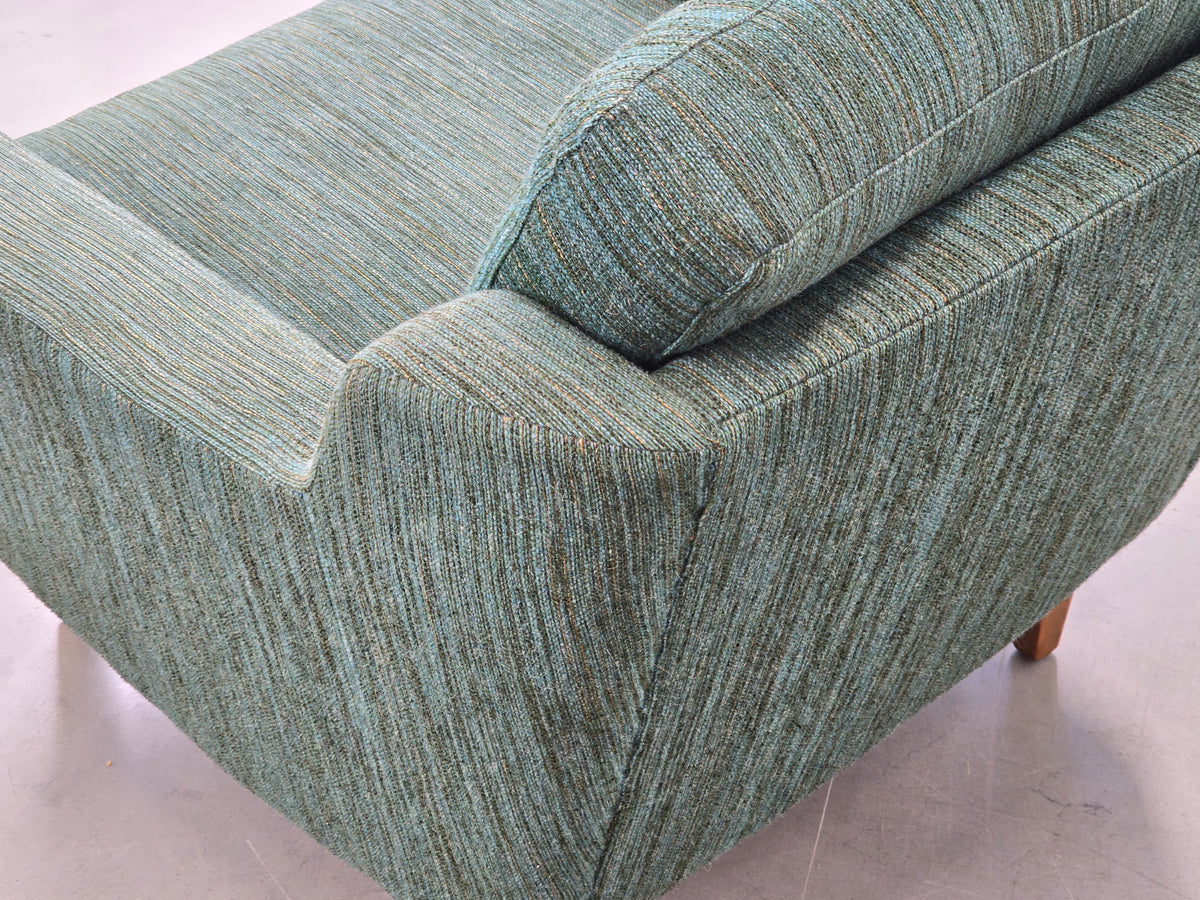 MID CENTURY SESSEL Vintage Stuhl grün Tv Lounge Cocktail 1960er