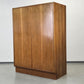 VINTAGE KLEIDERSCHRANK Nussbaum Vintage Holz Schrank Mid Century 1960er