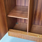 VINTAGE KLEIDERSCHRANK Nussbaum Vintage Holz Schrank Mid Century 1960er