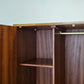 VINTAGE KLEIDERSCHRANK Nussbaum Vintage Holz Schrank Mid Century 1960er