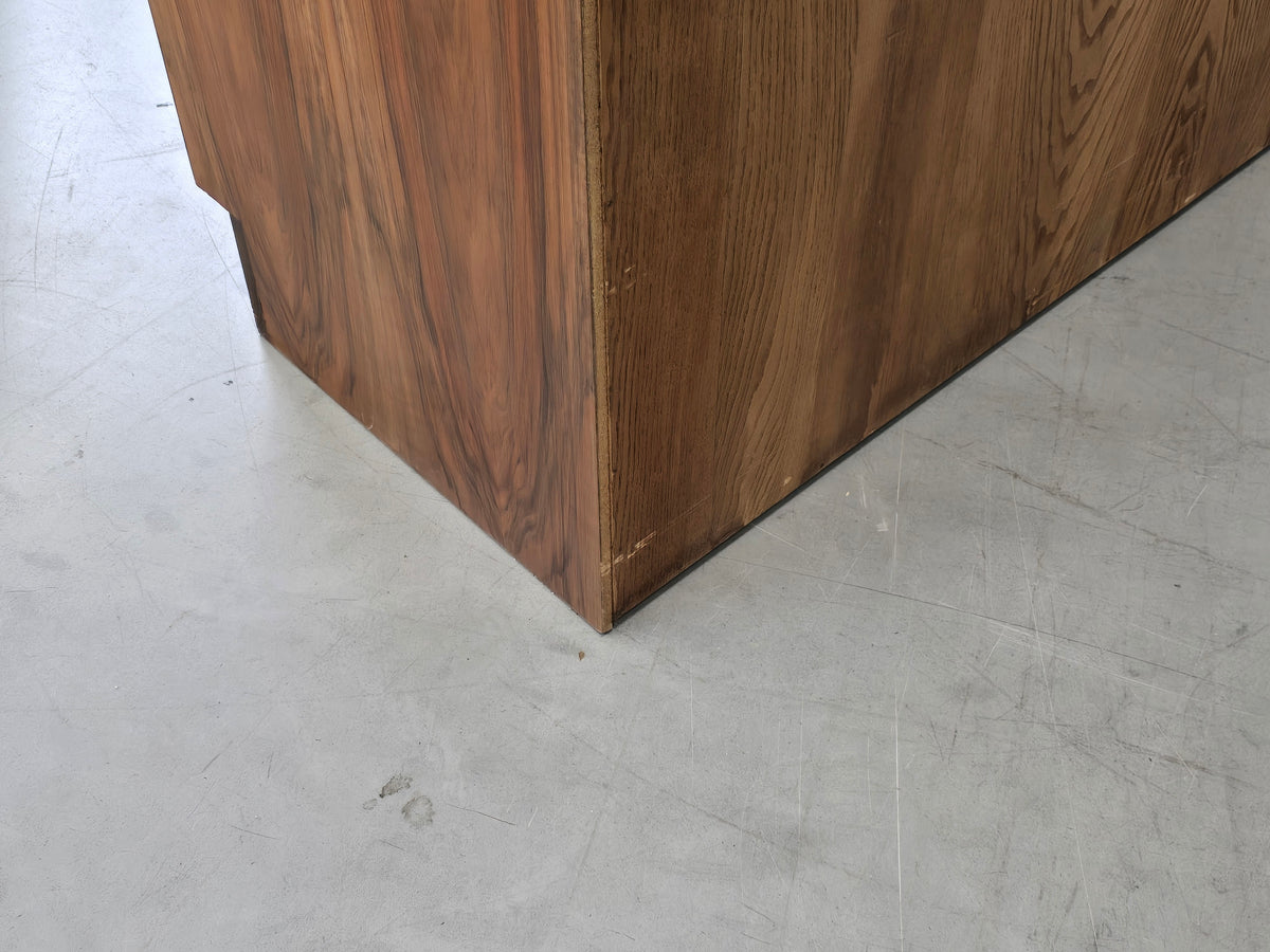 VINTAGE KLEIDERSCHRANK Nussbaum Vintage Holz Schrank Mid Century 1960er