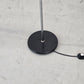 MID CENTURY STEHLAMPE Leuchte Vintage schwarz chrom Licht 60s