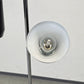 MID CENTURY STEHLAMPE Leuchte Vintage schwarz chrom Licht 60s