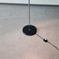 MID CENTURY STEHLAMPE Leuchte Vintage schwarz chrom Licht 60s