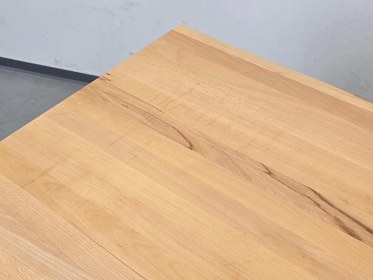 VOLLHOLZ ESSTISCH weiß Holz Esszimmer Tisch Schreibtisch Landhaus