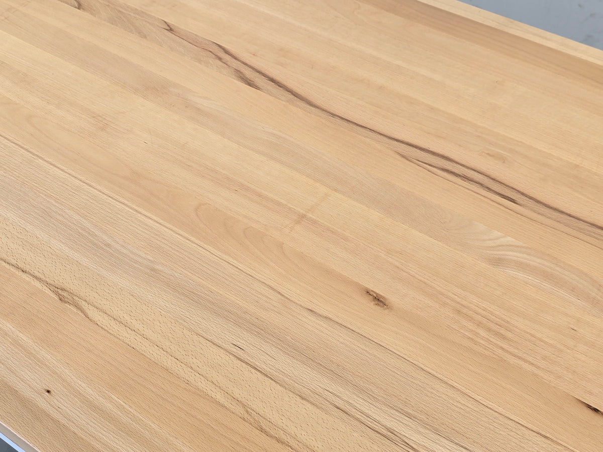 VOLLHOLZ ESSTISCH weiß Holz Esszimmer Tisch Schreibtisch Landhaus