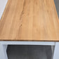 VOLLHOLZ ESSTISCH weiß Holz Esszimmer Tisch Schreibtisch Landhaus