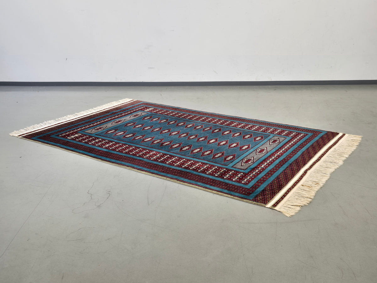 ORIENTTEPPICH VINTAGE Teppich Antik handgeknüpft orientalisch