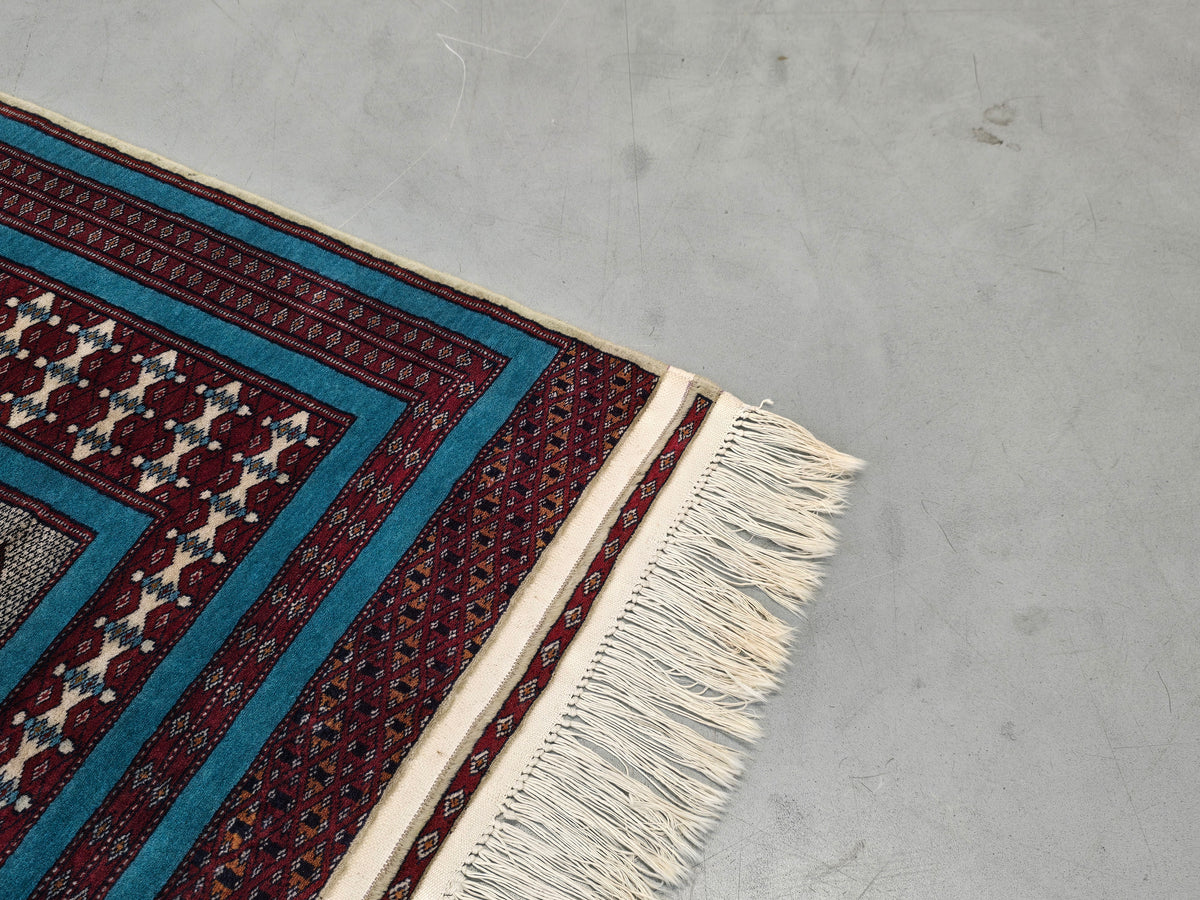 ORIENTTEPPICH VINTAGE Teppich Antik handgeknüpft orientalisch