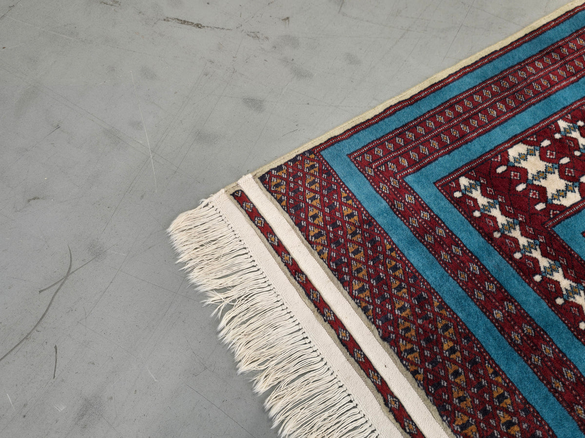 ORIENTTEPPICH VINTAGE Teppich Antik handgeknüpft orientalisch