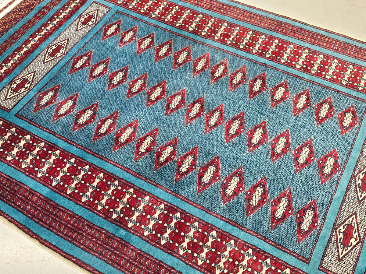 ORIENTTEPPICH VINTAGE Teppich Antik handgeknüpft orientalisch