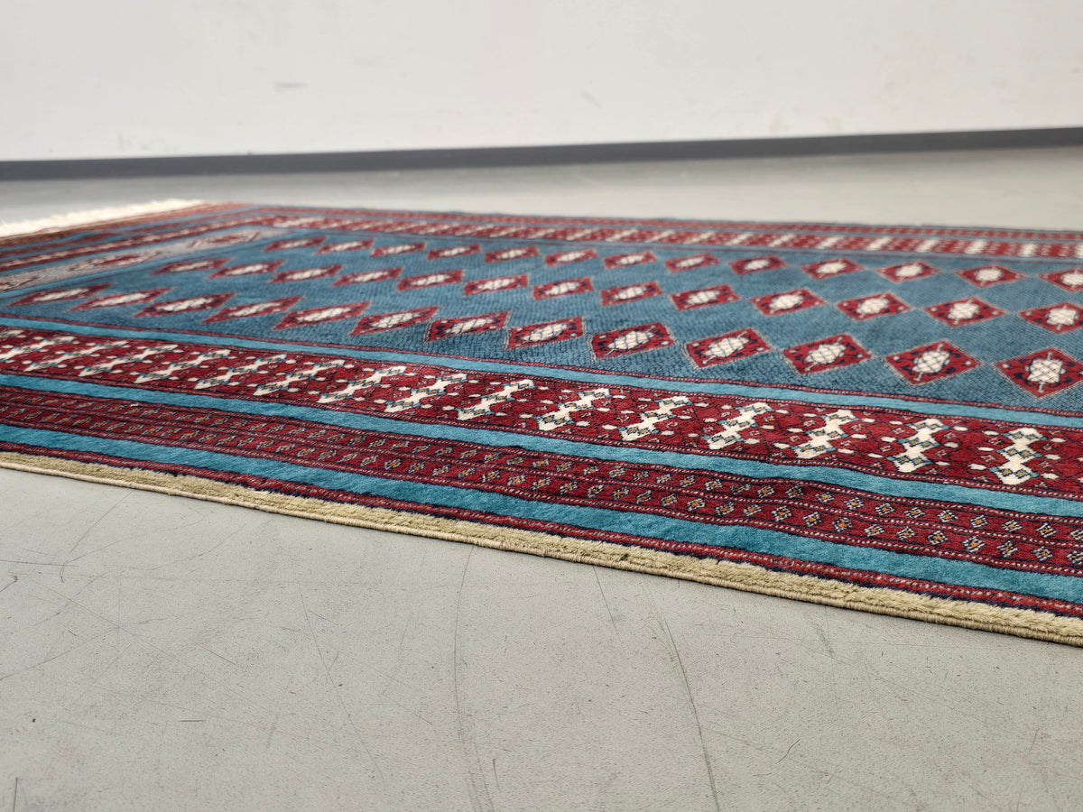 ORIENTTEPPICH VINTAGE Teppich Antik handgeknüpft orientalisch