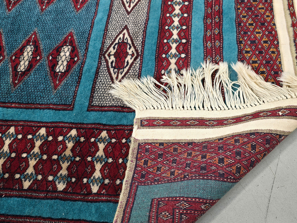 ORIENTTEPPICH VINTAGE Teppich Antik handgeknüpft orientalisch