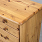 VOLLHOLZ KOMMODE Vintage Kiefer Holz Sideboard Schubladen Schuh