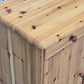 VOLLHOLZ KOMMODE Vintage Kiefer Holz Sideboard Schubladen Schuh
