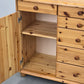 VOLLHOLZ KOMMODE Vintage Kiefer Holz Sideboard Schubladen Schuh