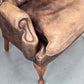 VINTAGE CHESTERFIELD SESSEL Antik Leder Tv Kaminzimmer Sessel