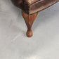 VINTAGE CHESTERFIELD SESSEL Antik Leder Tv Kaminzimmer Sessel