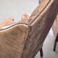 VINTAGE CHESTERFIELD SESSEL Antik Leder Tv Kaminzimmer Sessel