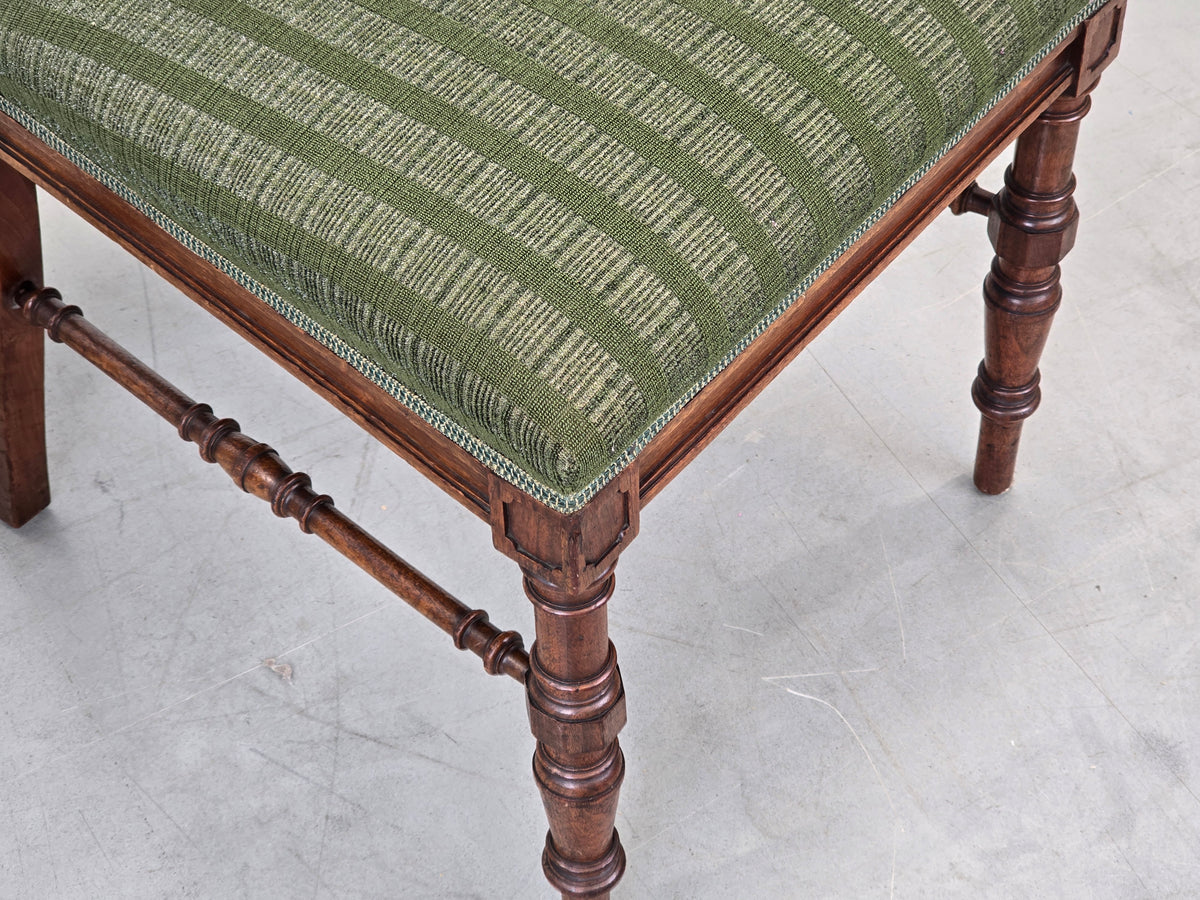 ANTIK STUHL Vintage Holz Grün Esszimmer Esstisch Küche Stühle