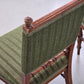 ANTIK STUHL Vintage Holz Grün Esszimmer Esstisch Küche Stühle