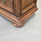 VINTAGE VITRINE Massiv Schrank Kommode Barock Stil Aufsatzschrank
