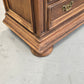 VINTAGE VITRINE Massiv Schrank Kommode Barock Stil Aufsatzschrank