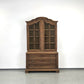 VINTAGE VITRINE Massiv Schrank Kommode Barock Stil Aufsatzschrank