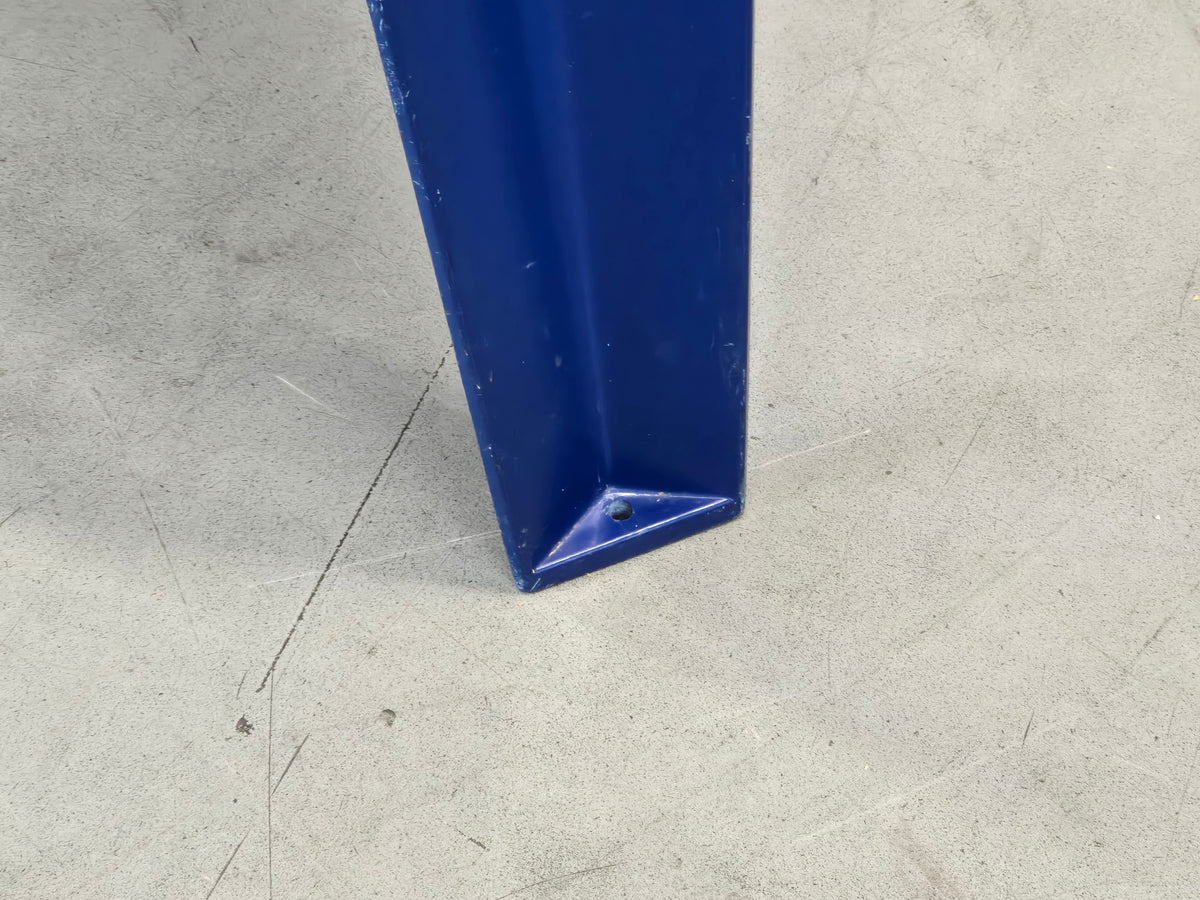 BOFINGER BEISTELLTISCH Helmut Bätzner Hocker GFK Space Age 70er Vintage Blau
