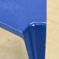 BOFINGER BEISTELLTISCH Helmut Bätzner Hocker GFK Space Age 70er Vintage Blau