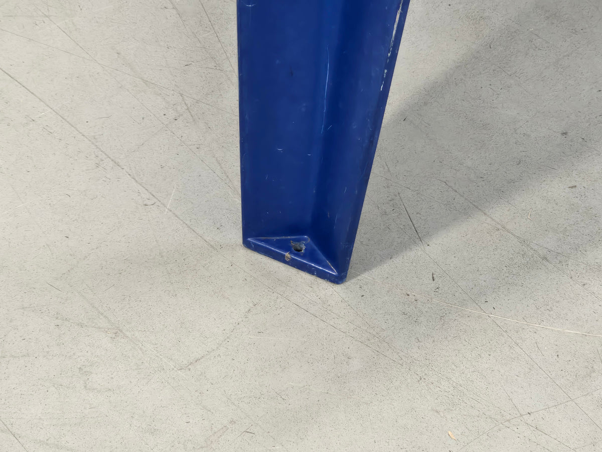 BOFINGER BEISTELLTISCH Helmut Bätzner Hocker GFK Space Age 70er Vintage Blau