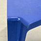 BOFINGER BEISTELLTISCH Helmut Bätzner Hocker GFK Space Age 70er Vintage Blau