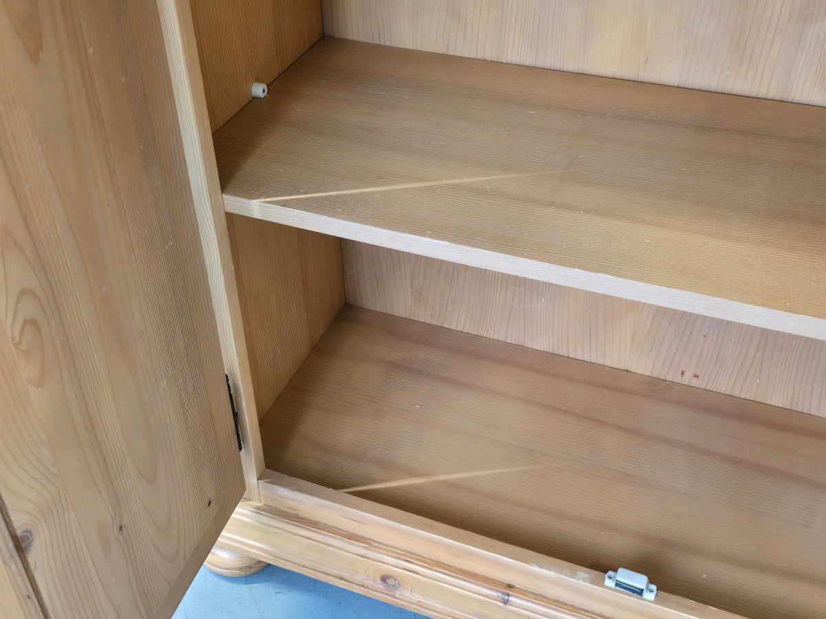 MASSIVHOLZ SCHRANK Kiefer Kommode Vertiko Landhaus Vintage Antik