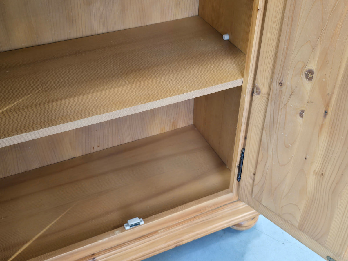 MASSIVHOLZ SCHRANK Kiefer Kommode Vertiko Landhaus Vintage Antik