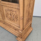 VITRINESCHRANK EICHE Antik Bibliothek Schrank Gründerzeit Vitrine