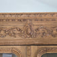 VITRINESCHRANK EICHE Antik Bibliothek Schrank Gründerzeit Vitrine