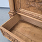 VITRINESCHRANK EICHE Antik Bibliothek Schrank Gründerzeit Vitrine
