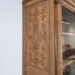 VITRINESCHRANK EICHE Antik Bibliothek Schrank Gründerzeit Vitrine