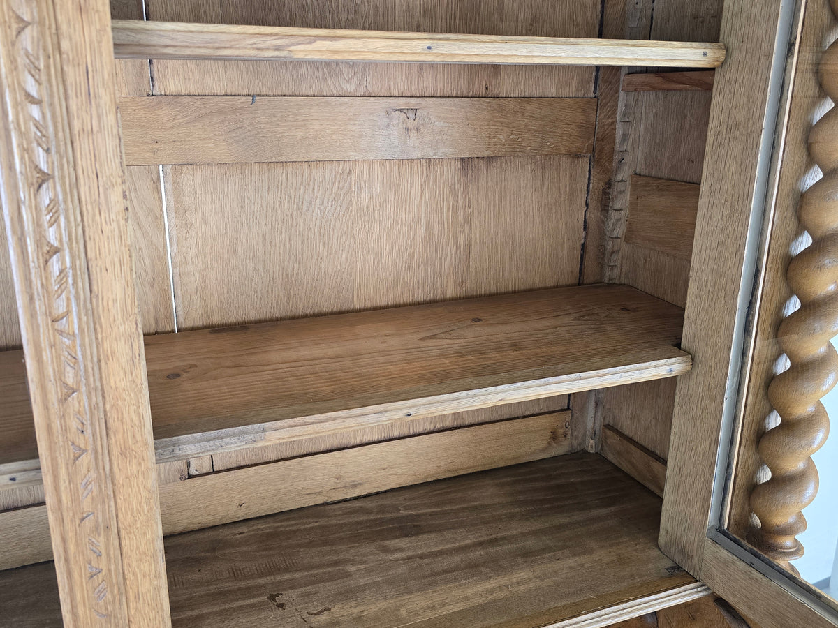 HENRI II BUFFET Antik Eiche Massiv Schrank Gründerzeit Jagdschrank
