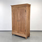 BAUERNSCHRANK WEICHHOLZ Antik Dielenschrank Schrank Biedermeier Kiefer