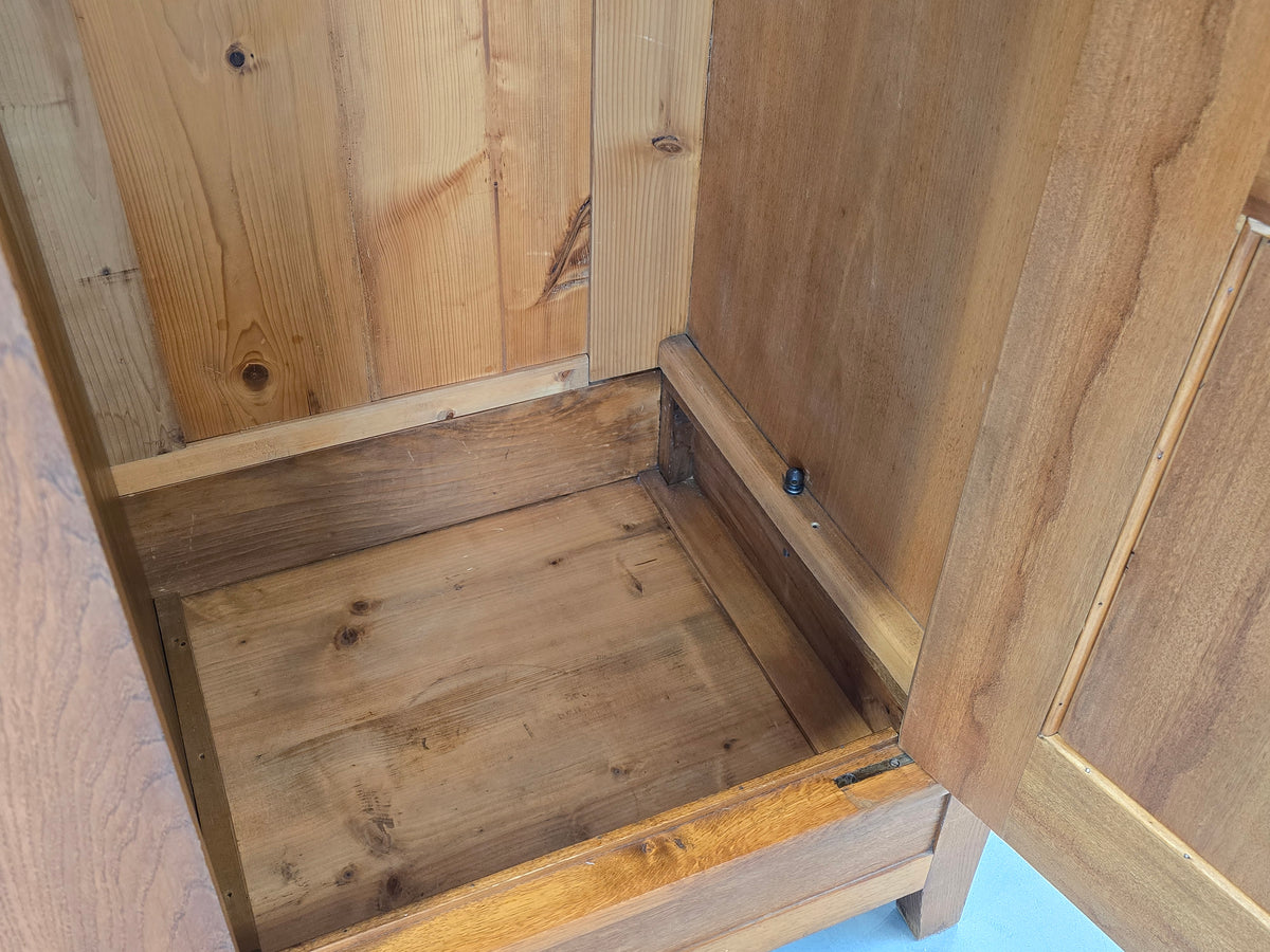 KLEIDERSCHRANK EICHE Massiv Schrank Dielenschrank Antik Holz Vintage
