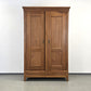 KLEIDERSCHRANK EICHE Massiv Schrank Dielenschrank Antik Holz Vintage