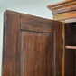 ANTIKER BAROCKSCHRANK Nussbaum Schrank Dielenschrank Kasten Biedermeier