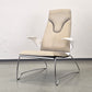 STRESEMANN SESSEL Hocker Michael Neumayr Lounge Chair Kufen Chrom