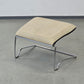 STRESEMANN SESSEL Hocker Michael Neumayr Lounge Chair Kufen Chrom
