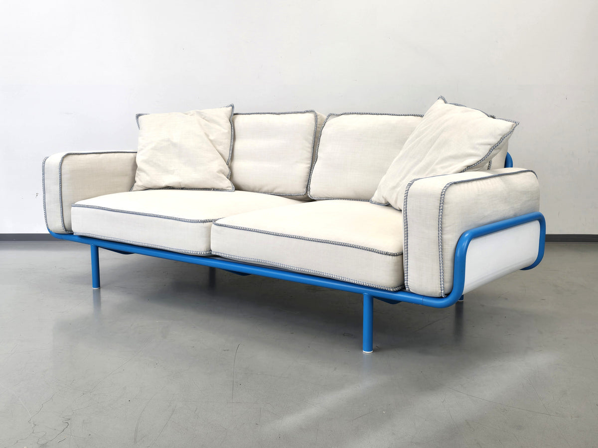 NIKE KARLSSON SOFA Vintage Ikea Blau Couch PS 2012 Designer Retro