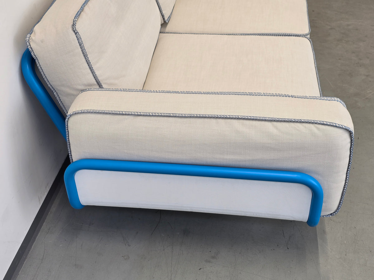 NIKE KARLSSON SOFA Vintage Ikea Blau Couch PS 2012 Designer Retro