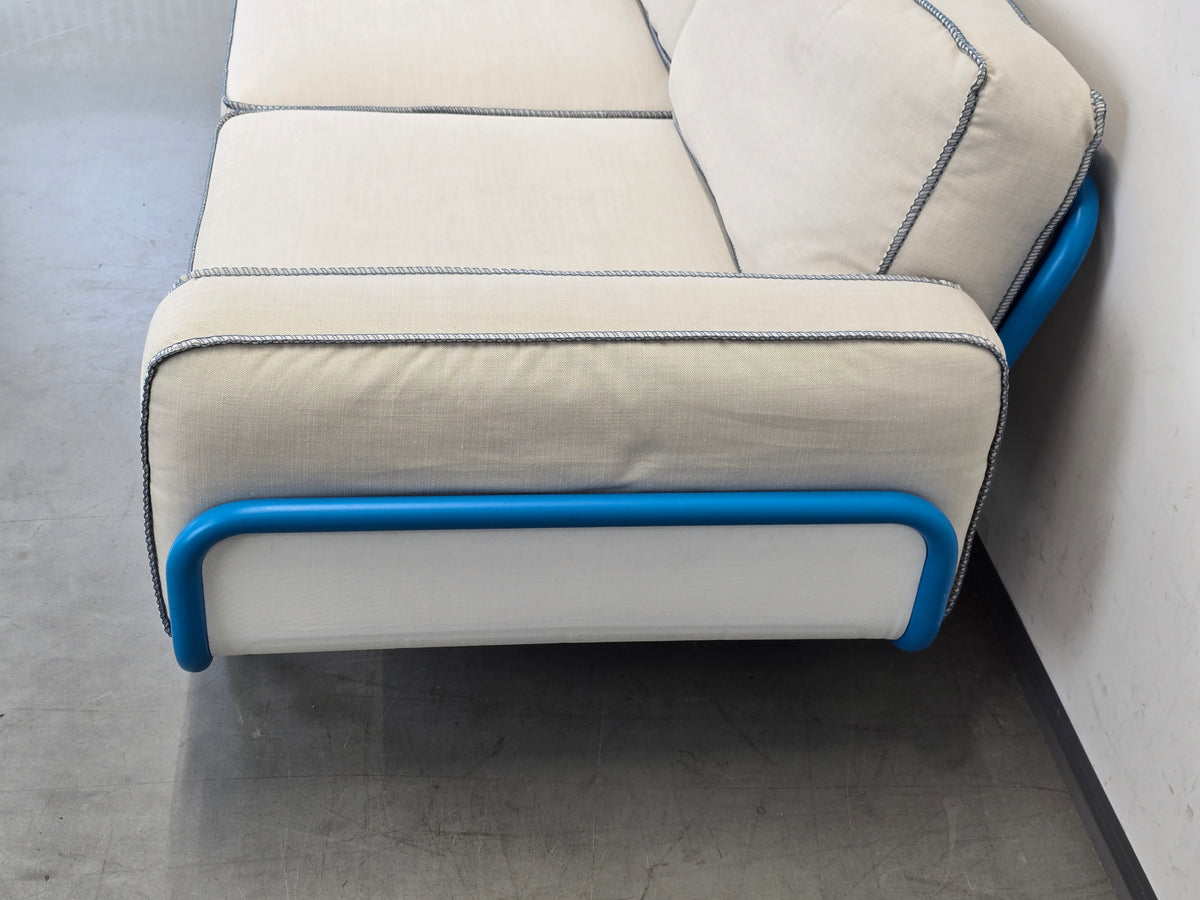 NIKE KARLSSON SOFA Vintage Ikea Blau Couch PS 2012 Designer Retro