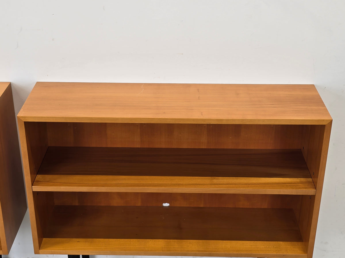 MID CENTURY REGAL Holz Kirschbaum Sideboard Bücher Büro Vintage