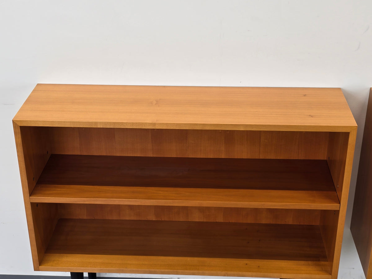 MID CENTURY REGAL Holz Kirschbaum Sideboard Bücher Büro Vintage